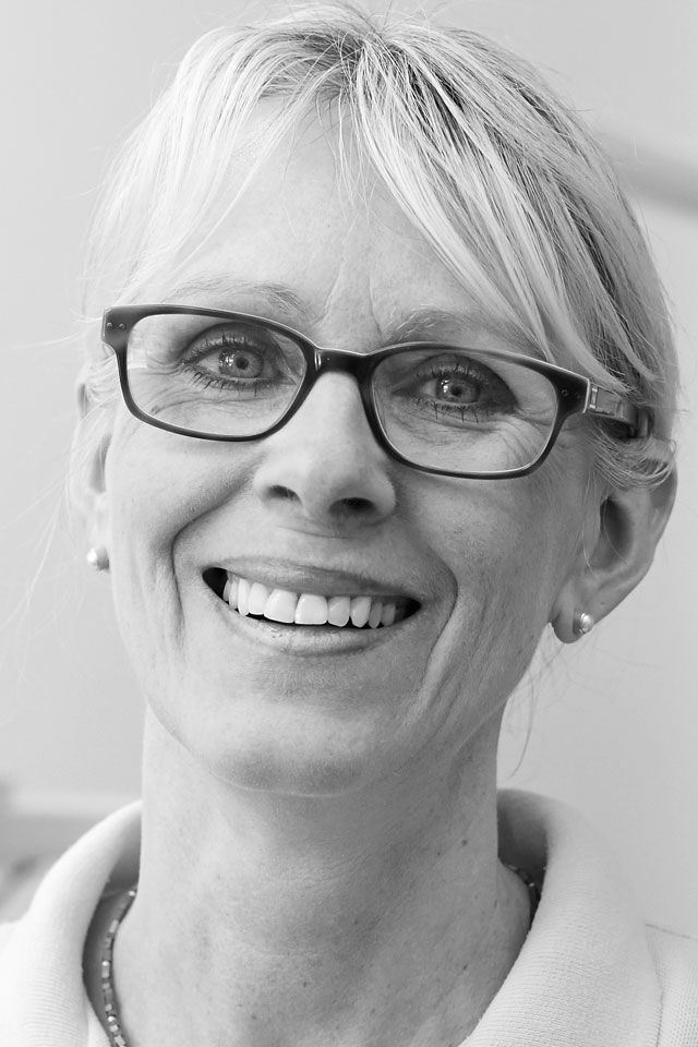 Schwarz-Weiß Portrait von Manuela Braun
